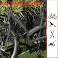 Miniatyrbillede 5 af 5: Cykel Lås - MASTER LOCK - 8221EURDPRO - 1,8 m snoet kabel - Programmerbar kombination