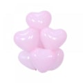 Miniatyrbillede 3 af 5: Macaron-formede Hjerteballoner, Latexballoner, God Elasticitet, Lugtfri, Perfekt til Mors Dag, Fars Dag, Fester (Orange)