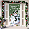 Miniatyrbilde 1 av 3: Juledekorasjon for dør - Merry Grinchmas Font - Terrasse Skilt - Vinter - Nyttår - Julepynt og Tilbehør til Hjemmefest