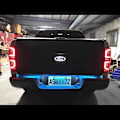 Miniatyrbillede 3 af 5: 4D LED logo lys til Ford, for og bag Hvid