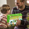 Miniatyrbillede 3 af 5: REMAKE 24 Dages Julekalender Sæt Dyr Julekalender Gave DIY Sæt Julepynt til Børn Småbørn