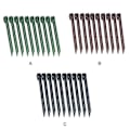 Miniatyrbild 4 av 5: 50-pack/parti Durable landskapskanter för växtstöd Svart+50st