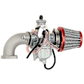Pikkukuva 5 / 5: Vm22 26mm kaasuttimen ilmanpuhdistin imuputkipaketti Mikuni 110cc 125cc 140cc Pit Dirt Bike Pitpro A
