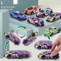 Miniatyrbild 2 av 5: REMAKE Leksaksbilar Voltar + Pull Back (8 st)