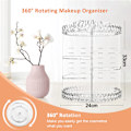 Miniatyrbillede 3 af 5: REMAKE Makeup Organizer, 360 graders roterende kosmetisk opbevaring