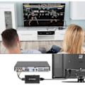 Miniatyrbild 5 av 5: RCA till HDMI-konverterare komposit till HDMI-adapter stödjer 1080p PAL/NTSC