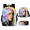 Pikkukuva 1 / 5: Billie Eilish -reppu, eurooppalainen ja amerikkalainen laulaja, alakoulu
