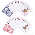Pikkukuva 4 / 5: REMAKE Pokerin kokoinen standardiindeksi, 2 pakkaa - 1 sininen & 1 punainen blackjackia varten