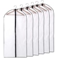 Miniatyrbild 2 av 4: REMAKE 12-pack klädöverdrag för kostym, lång, 60 x 120/100 cm kant transparent klädöverdrag