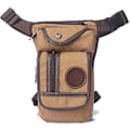 Miniatyrbild 1 av 4: Canvas Benväsk Fanny Pack Rider Midjeväskor (Khaki)