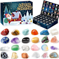 Miniatyrbillede 2 af 5: REMAKE Julekalender 2024 24 Naturlige Krystal Agat Dage Børns Julekalender 24 Dage Af Serien Jule Nedtællingskalender Advent