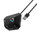 Miniatyrbillede 1 af 5: Konvertering af mus og tastatur, USB-forbindelse Sort