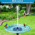 Miniatyrbillede 4 af 5: 2-pak Springvand med solceller 13 cm - Solcellefountain/vandspringvand