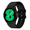 Miniatyrbillede 4 af 5: Silikon Armbånd Til Galaxy Watch 4/5/5 Pro/6/7/FE Sort