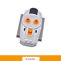 Miniatyrbillede 3 af 5: REMAKE 5 stk. Power Function Motoriserede Klodser Power Kit 2 Medium Motorer, 1 Batterikasse, 1 IR Fjernbetjening, 1