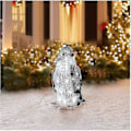 Miniatyrbilde 4 av 5: 3-pak Lysholdende Pingvin Julepynt PVC Pingvin Julepynt Med LED Mini Lys [HK] Stor