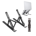 Miniatyrbillede 2 af 6: Laptop stand foldbar og justerbar Sort