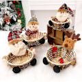 Miniatyrbillede 3 af 5: Sød Kurv Julepynt Juleaften Æblekurv Børnetøj Gave
