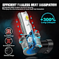 Pikkukuva 4 / 5: Sumuvalot Hb4 9006 Led-lamput 6000K 1800 lumenia 12v Hopeaharmaa