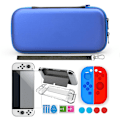 Miniatyrbilde 1 av 6: Nintendo Switch OLED-kompatibelt etui med tilbehør, 9 deler