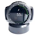 Miniatyrbillede 3 af 5: Smartwatch Trådløs oplader 2 stk Samsung r770/760/gear s3 Sort