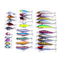 Miniatyrbillede 2 af 5: 30 fiskeblink, wobblere, spinner, blandet, multifarvet