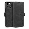 Miniatyrbillede 1 af 5: iPhone 13 - DG.MING Retro Læder Etui - Sort