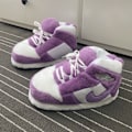 Miniatyrbillede 1 af 5: REMAKE Aj Bomuldsslippers, Vinter Indendørs Udendørs Slippers Lilla Indvendig (36-44)