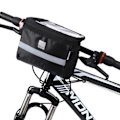 Miniatyrbillede 2 af 4: Wozinsky Cykeltaske med Smartphone-rum til Styret 2L - Sort