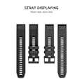 Miniatyrbilde 4 av 5: TEKNISK BESKYTTELSE GLAT GARMIN FENIX 5 / 6 / 6 PRO / 7 SVART