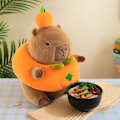 Miniatyrbillede 3 af 4: Capibala capybara plyslegetøj til børn, gaver til fødselsdage og jul 25cm