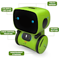 Miniatyrbillede 3 af 5: REMAKE Robot legetøj til børn, interaktivt smart talende robot med stemme