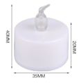 Miniatyrbild 3 av 3: Förpackning med 8 Gu10 halogenlampor 35w,220v Gu10 halogen spotlight lampor 2800k varma med