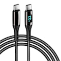 Miniatyrbilde 1 av 4: USB-C PD hurtigladekabel 100 W Svart 3 m