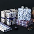 Miniatyrbild 5 av 5: Presentpapper för män, födelsedag, fars dag