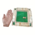 Miniatyrbillede 4 af 5: Shut The Box Terningspil til 4 Spillere - Perfekt til Familiemøder og Fester