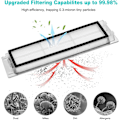 Miniatyrbilde 5 av 8: INF Tilbehør Roborock S6/S60/S65/S5 Max/T6 / 20 deler
