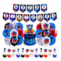 Miniatyrbilde 2 av 5: Poppy Huggy Wuggy Ballongbue - Gratulerer med dagen