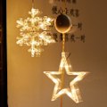 Pikkukuva 3 / 5: 7 Uutta LED-Joulukoristevaloa Joulupukki Lumimies Ikkuna