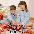 Miniatyrbillede 5 af 5: 2024 Julekalender Julerækken Advent 24 Dage Gyser Ornament Dukke Halloween Mareridt Festartikler Til Børn Gaver (FMY) Rød 26 x 18 x 3cm Red