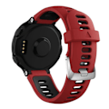Miniatyrbillede 5 af 5: Garmin Forerunner 735XT / 220 / 230 / 235 / 620 / 630 Silikon Urrem - Rød / Sort Rød