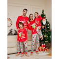 Miniatyrbild 2 av 5: Julpyjamas-set Xmas Pjs långärmad nattkläder matchande outfits samma som bild bebis 6m