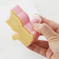 Miniatyrbillede 2 af 5: 3 Pak Plastkageforme til Katteformede Kager