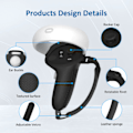 Miniatyrbillede 3 af 5: Dæksel til VR Oculus Quest 2 controller 1 par Sort