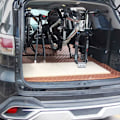 Miniatyrbild 4 av 5: 2024, Snabbkoppling för gaffelmontering, cykelblockgaffelmontering i aluminiumlegering Snabbkoppling gaffel cykel framgaffel fast klämma bagagehållare