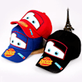 Miniatyrbilde 3 av 5: Biler Caps Lightning McQueen Caps Barn Ungdom Gutter Jenter Unisex Barn Beanie Sommer Solbeskyttelse Utendørs Svart