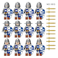 Miniatyrbilde 2 av 2: Middelaldersk romersk soldat minifigurer byggeklosser leker gaver