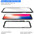 Pikkukuva 4 / 5: iPhone X/XS -kotelo näytönsuojalla, musta