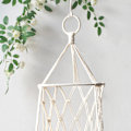 Miniatyrbild 4 av 5: REMAKE Kattbädd Macrame Hängande Djurbädd Vävd Takhängande Kattgunga Djurpresenter Gunga Säng Katt Macrame Hängmatta Med Kvastar