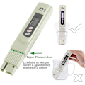 Pikkukuva 4 / 5: Lcd Tds-3 -mittari juomaveden laadun testaamiseen